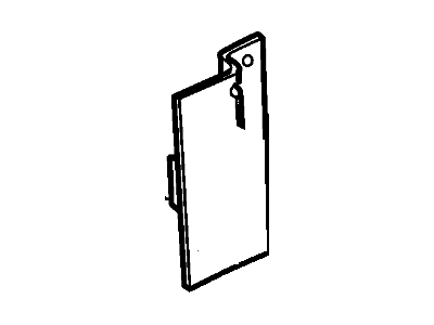 Ford 1W1Z-19D606-AA Bracket 1W1Z-19D606-AA Ford Bracket Illustration 1 of 1