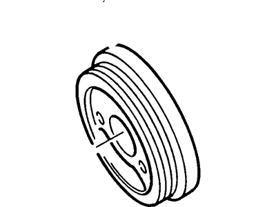 Ford F-350 Harmonic Balancer - F6UZ-6316-A
