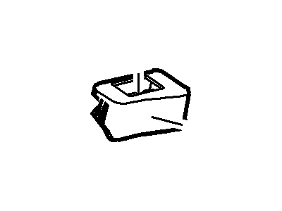 4G7Z-6322404-AAPTM Ford Handle Assembly - Door - Outer, Passenger Side Illustration 1 of 1
