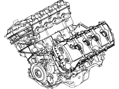 Ford BR3Z-6006-BRM Remanufactured Service Engine Assembly