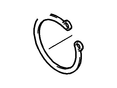 Ford BR3Z-7064-B Snap Ring BR3Z-7064-B Ford Snap Ring Illustration 1 of 1