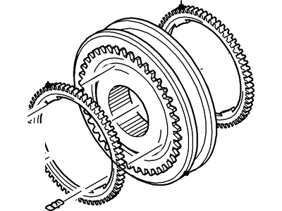 Ford BR3Z-7107-F Ring - Synchronizer BR3Z-7107-F Ford Ring - Synchronizer Illustration 1 of 1