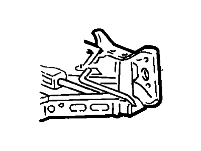 Mercury F8DZ17080AA Jack Assembly - Lifting