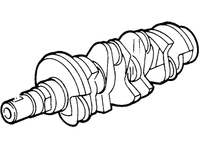 Mercury EM5Z-6303-ARM Remanufactured Crankshaft Assembly