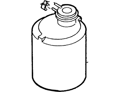 Mercury F6XZ-9D653-AA Reservoir Assembly