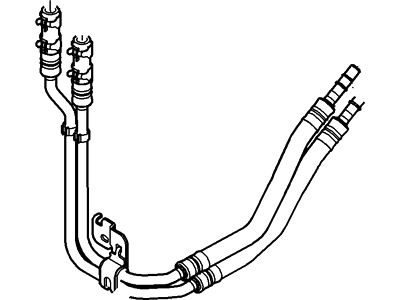 Lincoln AG1Z-7R081-C Tube - Oil Cooler
