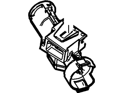 Ford 5F9Z-3F527-A Lock Assembly - Steering And Ignition 5F9Z-3F527-A Ford Lock Assembly - Steering And Ignition Illustration 1 of 1