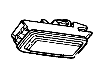 Ford F1TZ-13776-AAA Lamp Assembly - Interior F1TZ-13776-AAA Ford Lamp Assembly - Interior Illustration 1 of 1