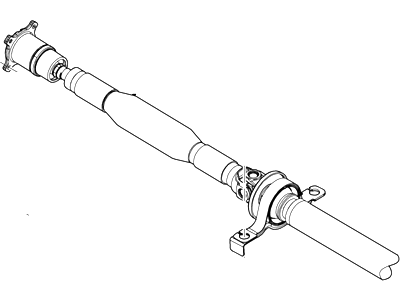 Lincoln Drive Shaft - DT4Z-4R602-A