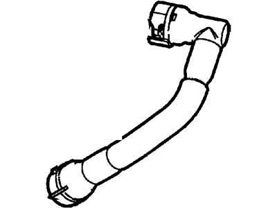 Ford 3W3Z-6758-BA Hose - Vent 3W3Z-6758-BA Ford Hose - Vent Illustration 1 of 1