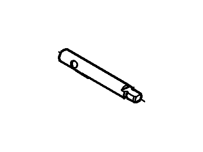 Ford 6L2Z-7C493-AA Shaft - Manual Lever Control 6L2Z-7C493-AA Ford Shaft - Manual Lever Control Illustration 1 of 1