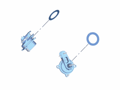HG7Z-3A197-A Ford Mounting Assembly, Passenger Side Illustration 1 of 1