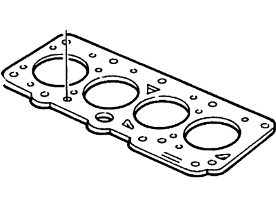 Mercury F6CZ6051AB Gasket - Cylinder Head