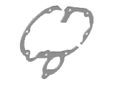 Ford 1S6Z-7223-AA Gasket 1S6Z-7223-AA Ford Gasket Illustration 1 of 1