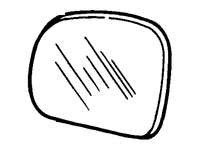 Ford F58Z-17K707-A Glass Assembly - Rear View