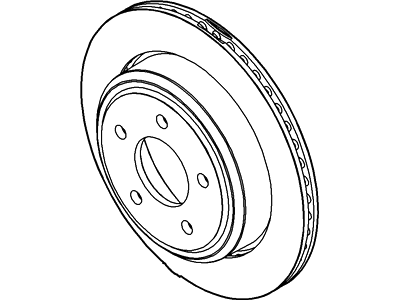 Ford AL5Z-2C026-A Disc - Brake