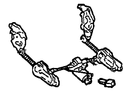 Mercury F8RZ63618C72A Wire Assembly