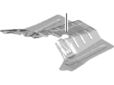 Ford CK4Z-9911172-A Insulator - Floor CK4Z-9911172-A Ford Insulator - Floor Illustration 1 of 1