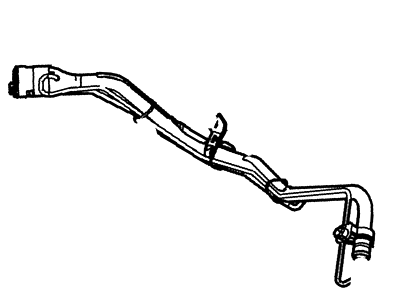 Lincoln DB5Z-9034-A Pipe - Fuel Filler