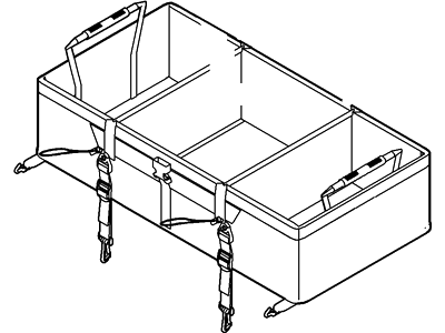 Lincoln AE5Z-78115A00-B Compartment Assy - Rear Stowage