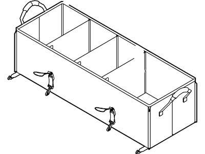 Lincoln AE5Z-78115A00-A Compartment Assy - Rear Stowage
