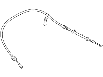 Mercury 5L8Z-9A758-CA Cable Assembly - Throttle Control