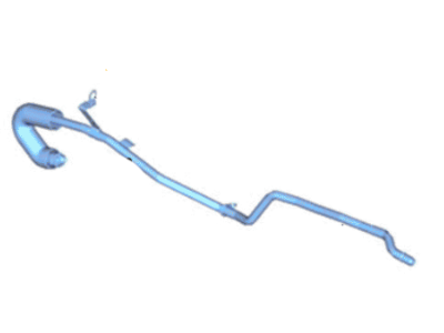 JL3Z-7890-B Ford Hose - Oil Cooler Illustration 1 of 1