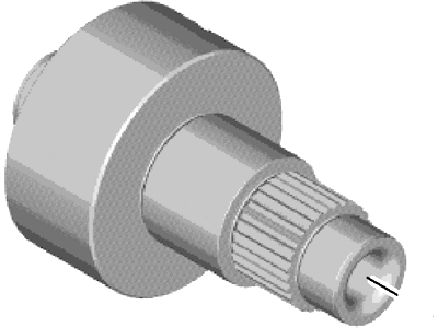 AV6Z-7061-B Ford Shaft Assembly - Output Illustration 1 of 1
