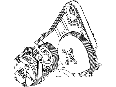 Lincoln Drive Belt - 5L1Z-8620-BA