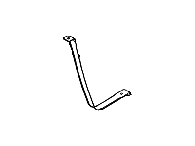 Ford 3W7Z-9092-CA Strap Assembly - Fuel Tank 3W7Z-9092-CA Ford Strap Assembly - Fuel Tank Illustration 1 of 1