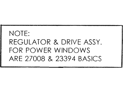 Ford F43Z-5423394-B Motor Assembly - Window Operating F43Z-5423394-B Ford Motor Assembly - Window Operating Illustration 1 of 1
