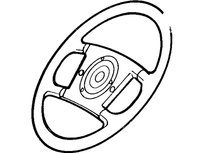 Mercury F13Z3600A Wheel Assembly - Steering (Air)