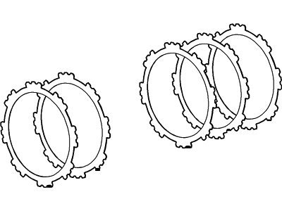BC3Z-7B442-D Ford Driven Plate - Steel Illustration 1 of 1