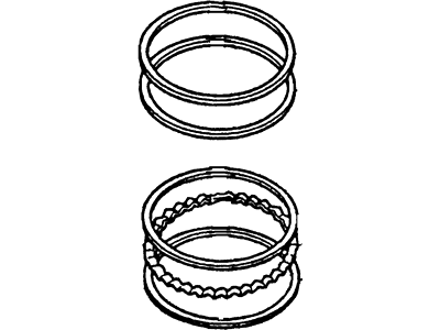 YF1Z-6148-BA Ford Kit - Piston Ring Illustration 1 of 1