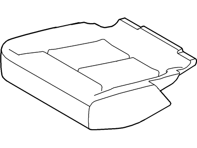 Ford EL3Z-1663804-XA Cover Assy - Rear Seat Cushion
