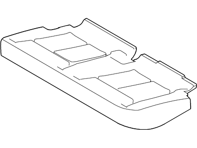 Ford EL3Z-1663805-XA Cover Assy - Rear Seat Cushion