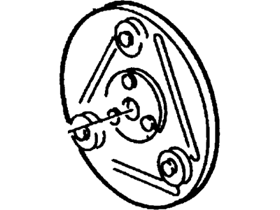 Ford F6DZ19D786AB Disc Hub - Air Conditioning