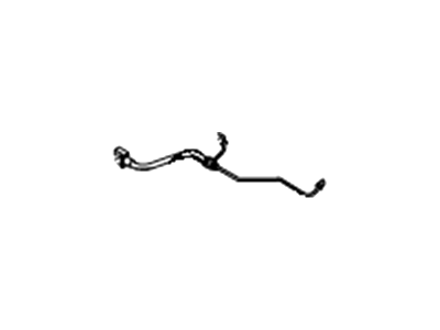 BC3Z-2268-F Ford Hose Assembly - Brake, Driver Side Illustration 1 of 1