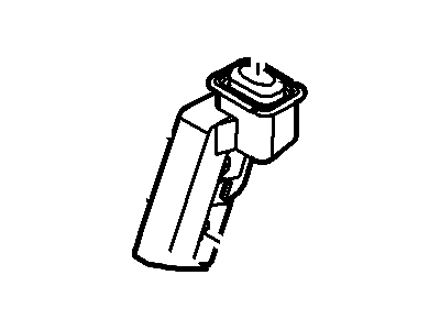 BE8Z-5461383-A Ford Latch Assembly - Rear Seat Back, Driver Side Illustration 1 of 1