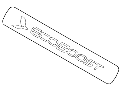 Ford DA8Z-7842528-B Name Plate