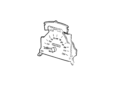 Mercury Tracer Speedometer - F7CZ-17255-AA