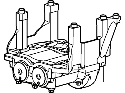 Mercury 8E5Z-6A311-AA Housing And Balance Shaft Assy