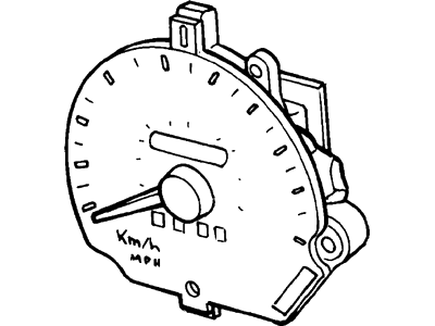 Ford F8CZ-17255-BA Speedometer Assembly