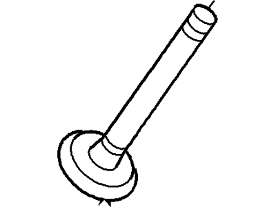 Ford 4G7Z-6505-AA Valve - Exhaust