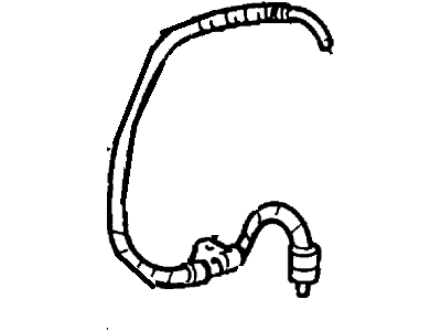 Ford F6DZ-17A605-BD Hose - Windshield Washer           