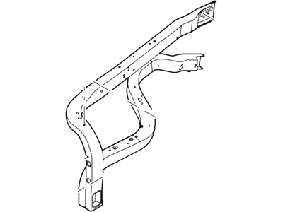 Ford 9L3Z-16C274-A Reinforcement, Passenger Side 9L3Z-16C274-A Ford Reinforcement, Passenger Side Illustration 1 of 1