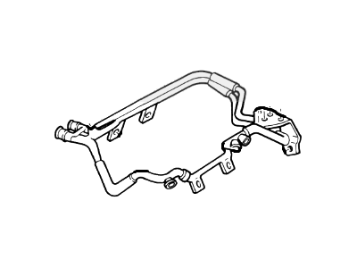 Lincoln F8ZZ-9F792-BA Manifold Assembly - Fuel