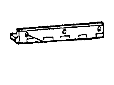 Ford E6TZ-1331518-A Hinge Assembly