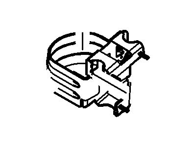 BC3Z-9A335-F Ford Bracket Illustration 1 of 1
