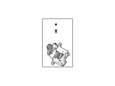 Ford AE9Z-2552-A Housing, Passenger Side AE9Z-2552-A Ford Housing, Passenger Side Illustration 1 of 1